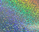 ホロフィルム、ホログラムフィルム(アルミ蒸着タイプ)シルバー