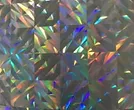 ホロフィルム、ホログラムフィルム(アルミ蒸着タイプ)中