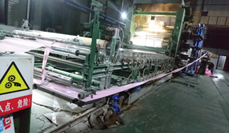 中国PVC生地工場 生産設備