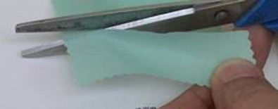 塩酸に溶けているナイロン生地
