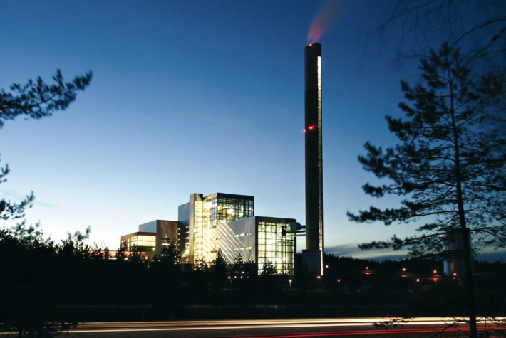 スウェーデンのゴミ発電所