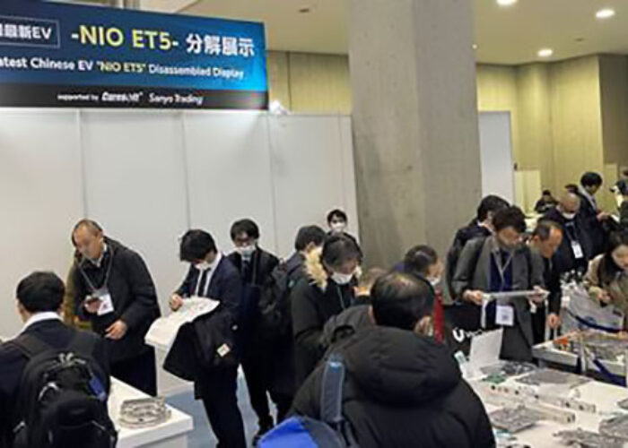 オートモーティブワールド2025で見つけた最新中国EV車分解展示