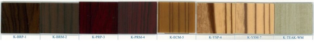 カピロンプレート 塩ビ　木目柄 石目柄  K-BRP-1 K-BRM-2 K-PRP-3 K-PRM4 K-ECM-5 K-YSP-6 K-YSM-7 K-TEAK-WM
