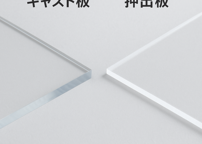 キャスト板と押出板の違い